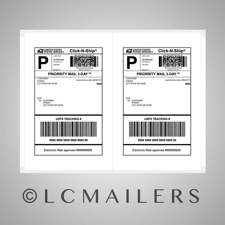 usps shipping label 228 template